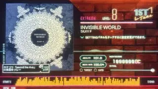 【jubeat beyond the Ave.】  INVISIBLE WORLD［EXT / 8］EXC