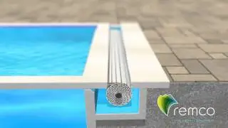 Remco Pool Covers - Swimroll Below Ground Automatic Pool Cover