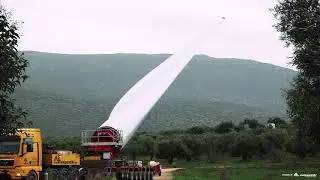 Goldhofer FTV 550 deployed by Anipsotiki SA, Greece