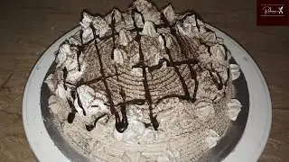 eggless chocolate coffee cake recipe without oven | coffee cake recipes at home by rahima's kitchen