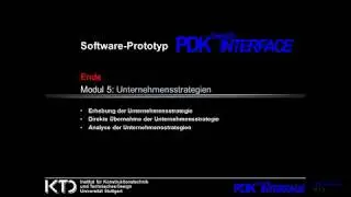 PDKbench Softwaremodul 5 Unternehmensstrategie V 2