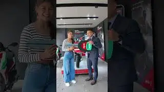 Anjana takes her game to the streets with an all new Aprilia Storm BS6! 🚀⚽