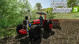 NO RANCHO FUNDO COME&Ccedil;AMOS A PLANTAR O MIHLO SAFRINHA FARMING SIMULATOR 25