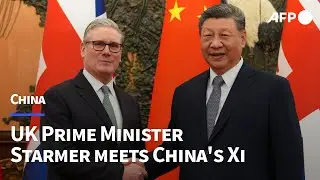 Britain's Starmer meets Xi in Beijing for talks | AFP