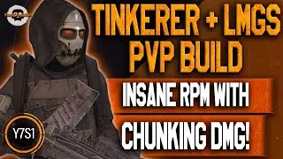 TINKERER LMG БЕЗУМНАЯ СТРЕЛКА ДЛЯ PVP?! 1400 об/мин😮 Division 2 Y7S1 #thedivision2 #pvp