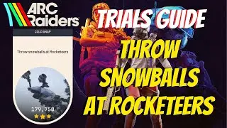 Throw snowballs at Rocketeers - Spaceport Cold Snap -  ARC Raiders