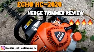 #ECHO HC-2020 HEDGE TRIMMER REVIEW 🔥🔥🔥🔥