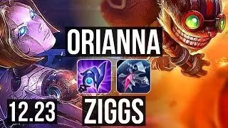 ORI vs ZIGGS (MID) | 5/3/12, Rank 14 Ori | EUW Grandmaster | 12.23