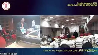 20 January 2026 | Court No. 551 | Live Streaming of the Court proceedings.
