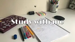 BENİMLE KPSS ÇALIŞ | 1 HOUR STUDY WİTH ME | NO MUSİC