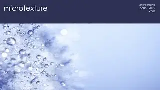 Concepts and Sounds - Microtexture [.phonographiq .ph06]