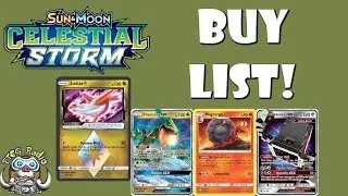 Celestial Storm Buy List! (Pokemon Cards You Need)