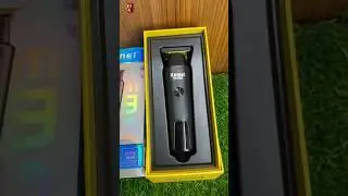 অরিজিনাল Kemei Hair Trimmer | 1500mAh Battery | Zero Cutting Blade | 200 Min Runtime