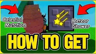 How to Get CELESTIAL MUTATION & METEOR SHOWER in Grow a Garden