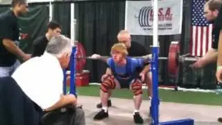 Kevin Greene 396lb Squat unsuccessful