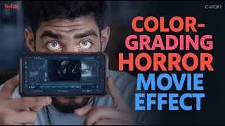 Capcut Tutorial : Create a horror tone color grading for your Video !!!