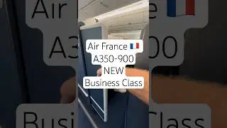 #airfrance new 😎 business class seats from Paris to #dulles A350-900