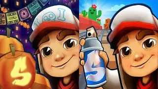 Subway surfers : Mexico 2021 🆚 Brawl Stars 2025 Map Comparison 