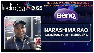 BenQ Highlights Showcases Monitors for VFX, Color Grading & Editing | IndiaJoy 2025 | Hybiz Now