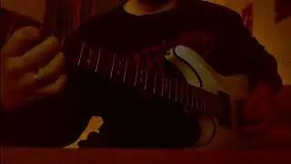 opeth - face of melinda (heavy part guitar cover)