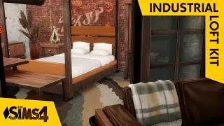 НОВЫЕ ПРОМЫШЛЕННЫЕ ПРЕДМЕТЫ // Обзор набора &laquo;Промышленный чердак&raquo; для The Sims 4