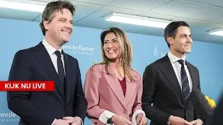 KIJK LIVE: D66, VVD en CDA presenteren akkoord ’Aan de slag’