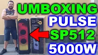 🟢 Pulse sp512 Unboxing Com Primeiras Impressões (QUE GRAVE AGRESSIVO É ESSE?)