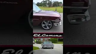Old School Cool 1960 Chevy El Camino #chevytrucks #elcamino #chevyelcamino #muscletruck