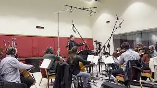 Lake Como | Music by Mart&iacute; Noguer (Recording session in LA)