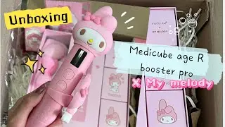 Unboxing : 🌸Medicube Age-R Booster Pro x My Melody😍 แกะกล่อง รีวิว กันจ้าา❤️😍
