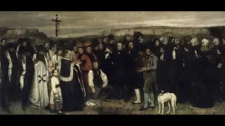 Llegir obres d'art. Gustave Courbet: Un enterrament a Ornans