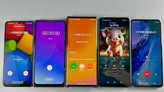 Incoming Calls LG Wing + Samsung Galaxy Note 20 + Samsung Galaxy A32 + Infinix X676C + Redmi A3X