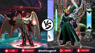 【KOF Mugen】Bio-Element Iori  vs Omega Rugal 🔥 Intense AI Fight