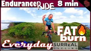 8 Min Fat Burn Ride with Surreal Cycling || Everyday by Eric Prydz || Cycling by Todd smith