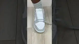 Cool Nike Dunk Low Laces Style #shoelacetying #shoelacestyle #nikedunk #shoelaces #nikeshoes