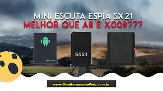 Micro escuta espia SX21 Melhor que A8 X009