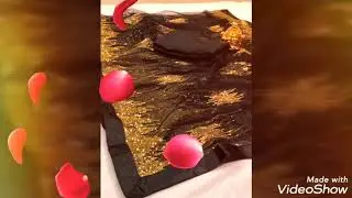 Net Saree with Sequins Work
