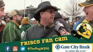 Frisco Fan Cam - our Tailgate chat with Tim Aronson LIVE FROM FRISCO