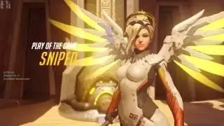 Overwatch Mercy Gameplay