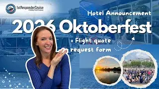 Hotel announcement & Flight quote request form   1stResponder Cruise 2026  Oktoberfest