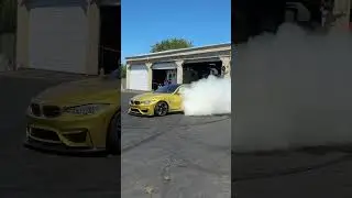 F82 M4 Burnout #bmw #cartok #bimmer #burnout #m4 #f82
