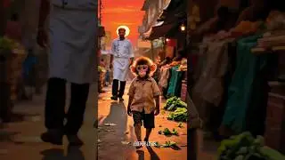 Monkey's life is going very badly.😱💔#shorts #ai