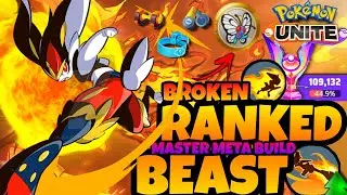 This Insane *CINDERACE* Blaze Charge Meta Build is Too OP For The Rank Matches in Master Rank!!!😳🔥