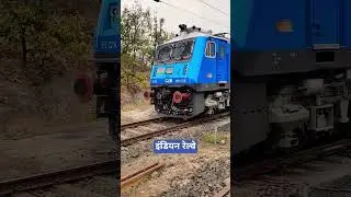 Indian Railways ef12k twin 12000hp engine #shorts