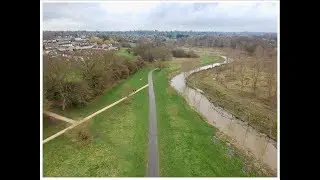 Braintree Essex - River Blackwater Aerial Footage