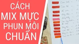 Cách mix màu mực môi chuẩn nhất ✅ Jolie Nguyen