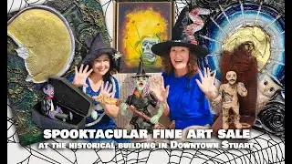 Spooktacular Fine Art Sale at The 1895 Church of StuART in Stuart, Martin County, Florida