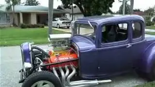 1932 Ford Street Rod 5 Window Coupe All Steel Unchopped Body