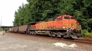 BNSF Seattle Sub Trains Pt. 5:  Nisqually and Dupont