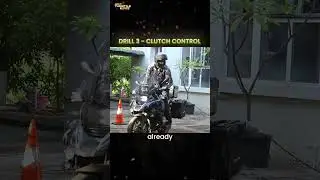 DRILL 3 - Clutch control | BMW GS #bmwgs #motorcycle